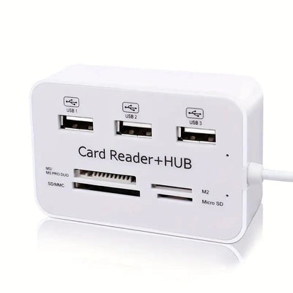 MICRODRIVE 7-in-1 USB Card Reader Hub - TECHDIRECT GAMEFORCE.IE -  Ireland - Carlow - Dublin - Cork