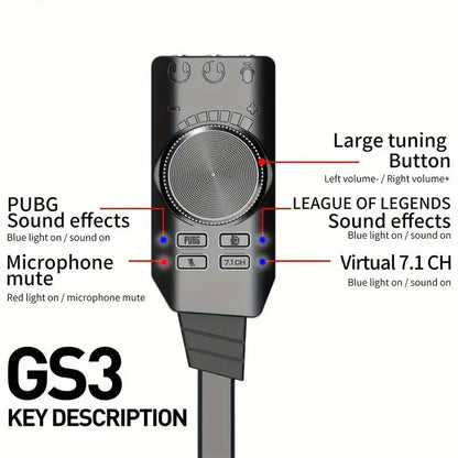 PC-LINK-DS3-MKII-USB-DSP-SOUND-CARD - TECHDIRECT GAMEFORCE.IE -  Ireland - Carlow - Dublin - Cork