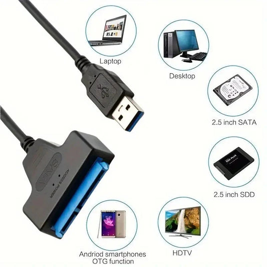 PC-LINK USB 3.0 to SATA 6.35cm SSD Hard Drive Cable - TECHDIRECT GAMEFORCE.IE -  Ireland - Carlow - Dublin - Cork