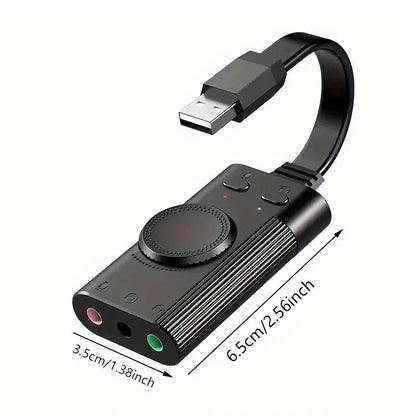 PC-Link USB Sound Card with Volume Control - TECHDIRECT GAMEFORCE.IE -  Ireland - Carlow - Dublin - Cork