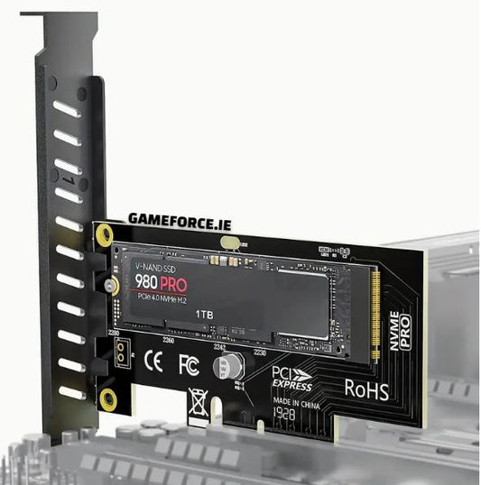 ARES M.2 NVME To PCIe 4.0, Adapter Express Card, - TECHDIRECT GAMEFORCE.IE -  Ireland - Carlow - Dublin - Cork