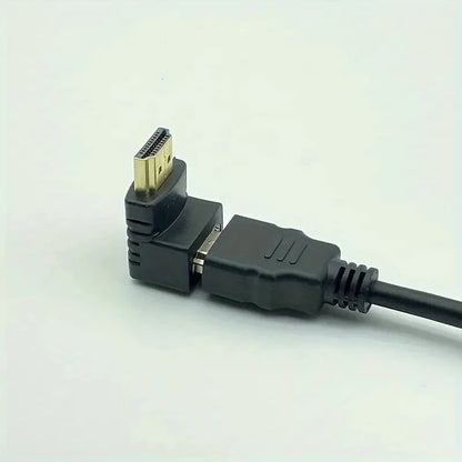 PC-LINK HDTV MALE TO FEMALE HDMI 90 DEGREE ANGLE ADAPTER - TECHDIRECT GAMEFORCE.IE -  Ireland - Carlow - Dublin - Cork