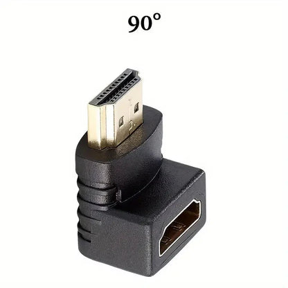 PC-LINK HDTV MALE TO FEMALE HDMI 90 DEGREE ANGLE ADAPTER - TECHDIRECT GAMEFORCE.IE -  Ireland - Carlow - Dublin - Cork