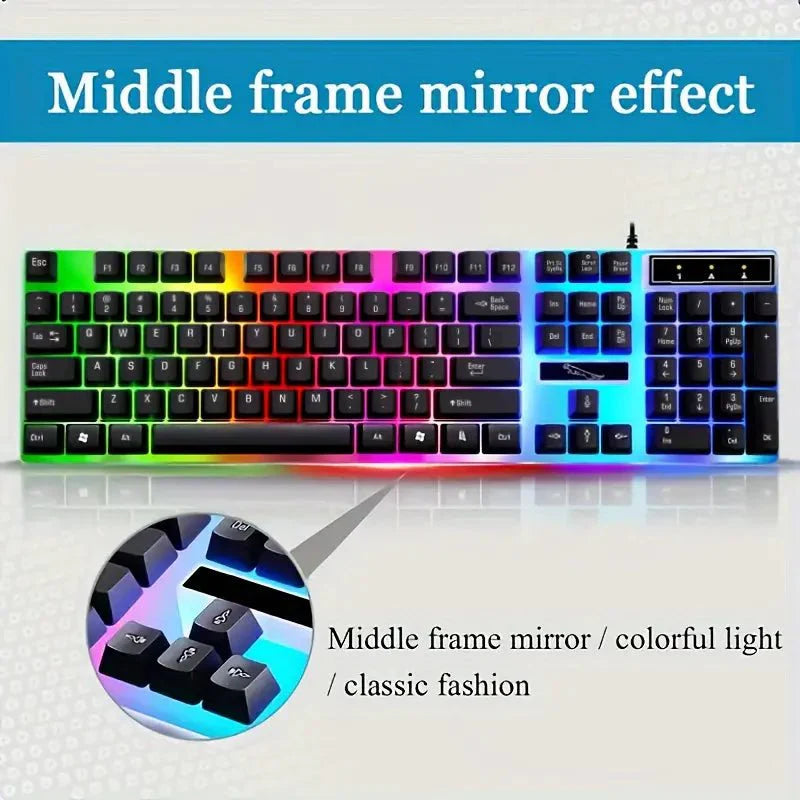 PC-Link KT100 Ergonomic Wired Keyboard and Mouse Combo - TECHDIRECT GAMEFORCE.IE -  Ireland - Carlow - Dublin - Cork