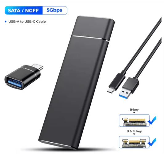 PC-Link External Hard Disk Box M.2 PC Case USB-C Gen1 5Gbp - TECHDIRECT GAMEFORCE.IE -  Ireland - Carlow - Dublin - Cork
