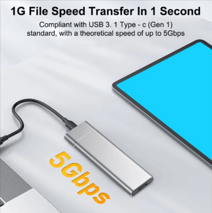 PC-Link External Hard Disk Box M.2 PC Case USB-C Gen1 5Gbp - TECHDIRECT GAMEFORCE.IE -  Ireland - Carlow - Dublin - Cork
