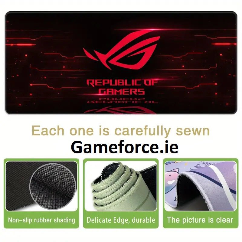 Rog Strix Red Eye Large Gaming Mouse Pad - TECHDIRECT GAMEFORCE.IE -  Ireland - Carlow - Dublin - Cork