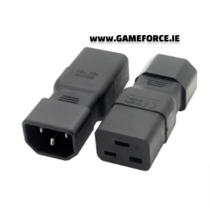 PC-LINK C14 MALE To C19 Female Adapter PSU / UPS Power Connector - TECHDIRECT GAMEFORCE.IE -  Ireland - Carlow - Dublin - Cork