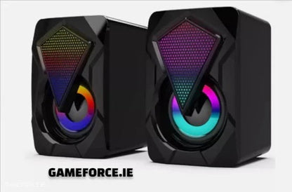 PC-LINK K10 Prime USB wired Gaming Speakers RGB - TECHDIRECT GAMEFORCE.IE -  Ireland - Carlow - Dublin - Cork