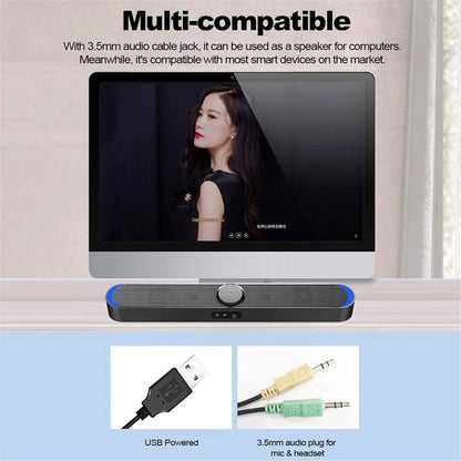 ProSound Desktop Speaker System - Dual High-Quality Stereo Speakers, Wired USB - TECHDIRECT GAMEFORCE.IE -  Ireland - Carlow - Dublin - Cork