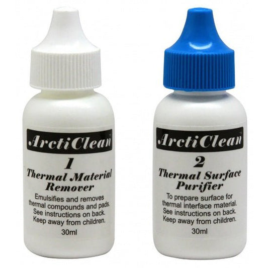 ArctiClean 60ml Kit 1 & 2 Thermal Grease Paste Compound Remover and Purifier - TECHDIRECT GAMEFORCE.IE -  Ireland - Carlow - Dublin - Cork