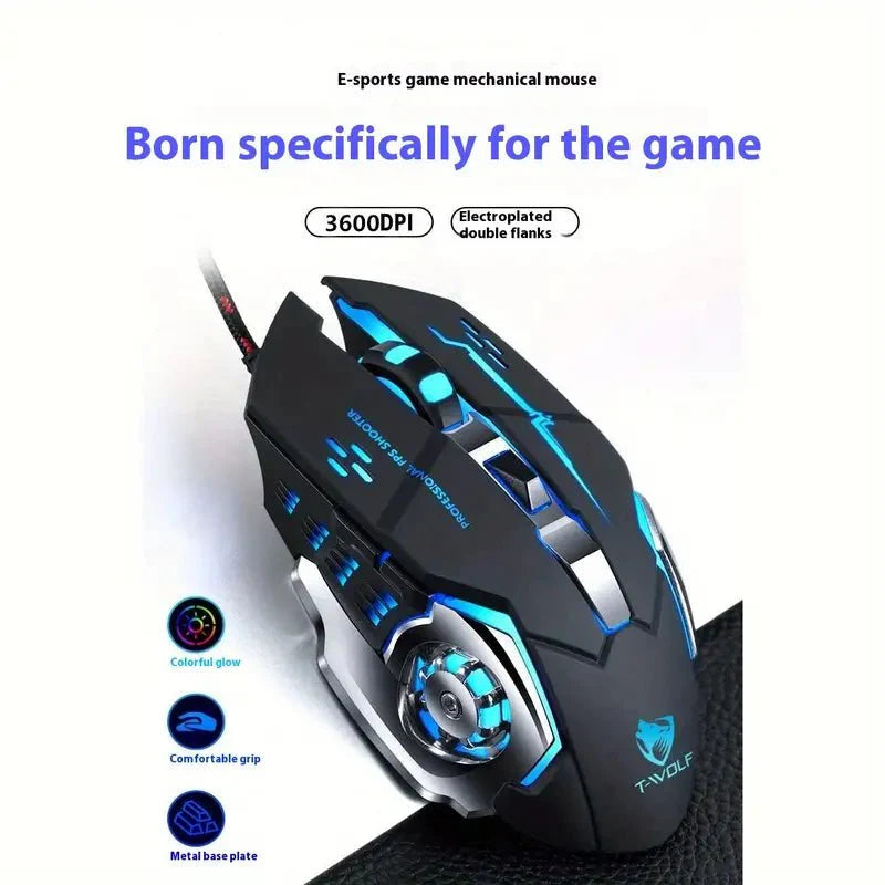 PC-LINK-WIRED-WIND-AND-FIRE-RGB-MOUSE - TECHDIRECT GAMEFORCE.IE -  Ireland - Carlow - Dublin - Cork