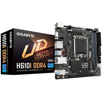 GIGABYTE H610I DDR4 Motherboard - Supports Intel Core 14th CPUs