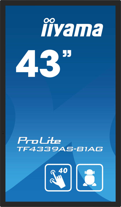 iiyama TF4339AS-B1AG Signage Display GAMEFORCE.IE - Custom Gaming PCs - Gameforce.ie Customer Reviews